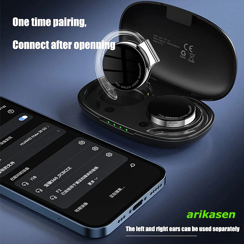 Experience Unmatched Freedom with Open Ear Bluetooth Headphones - Perfect for Running and Workouts!