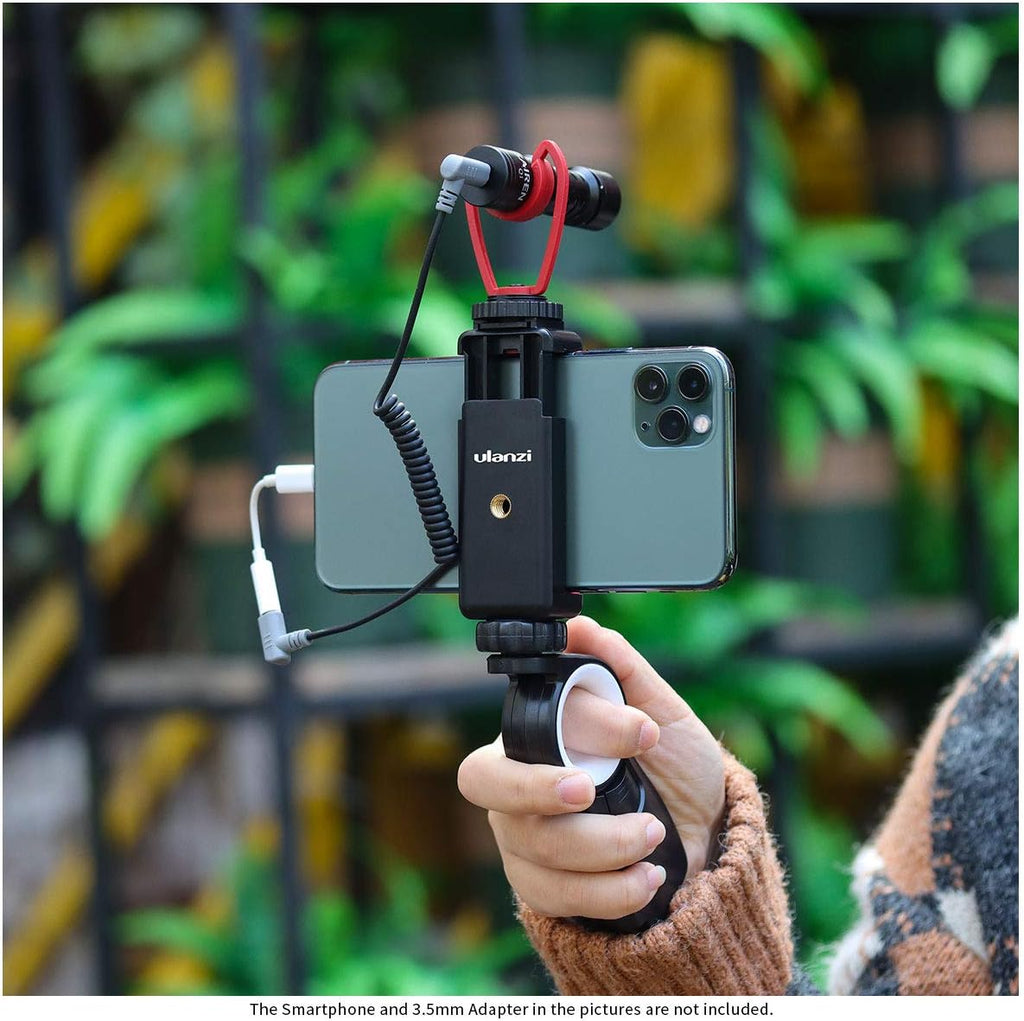 Transform Your Vlogging Experience with the ST-07 Phone Tripod Mount - Compatible with iPhone 11/Pro/Pro Max and More!