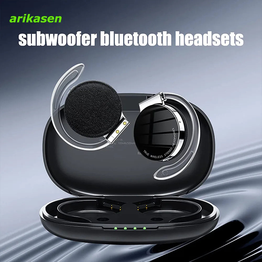 Experience Unmatched Freedom with Open Ear Bluetooth Headphones - Perfect for Running and Workouts!