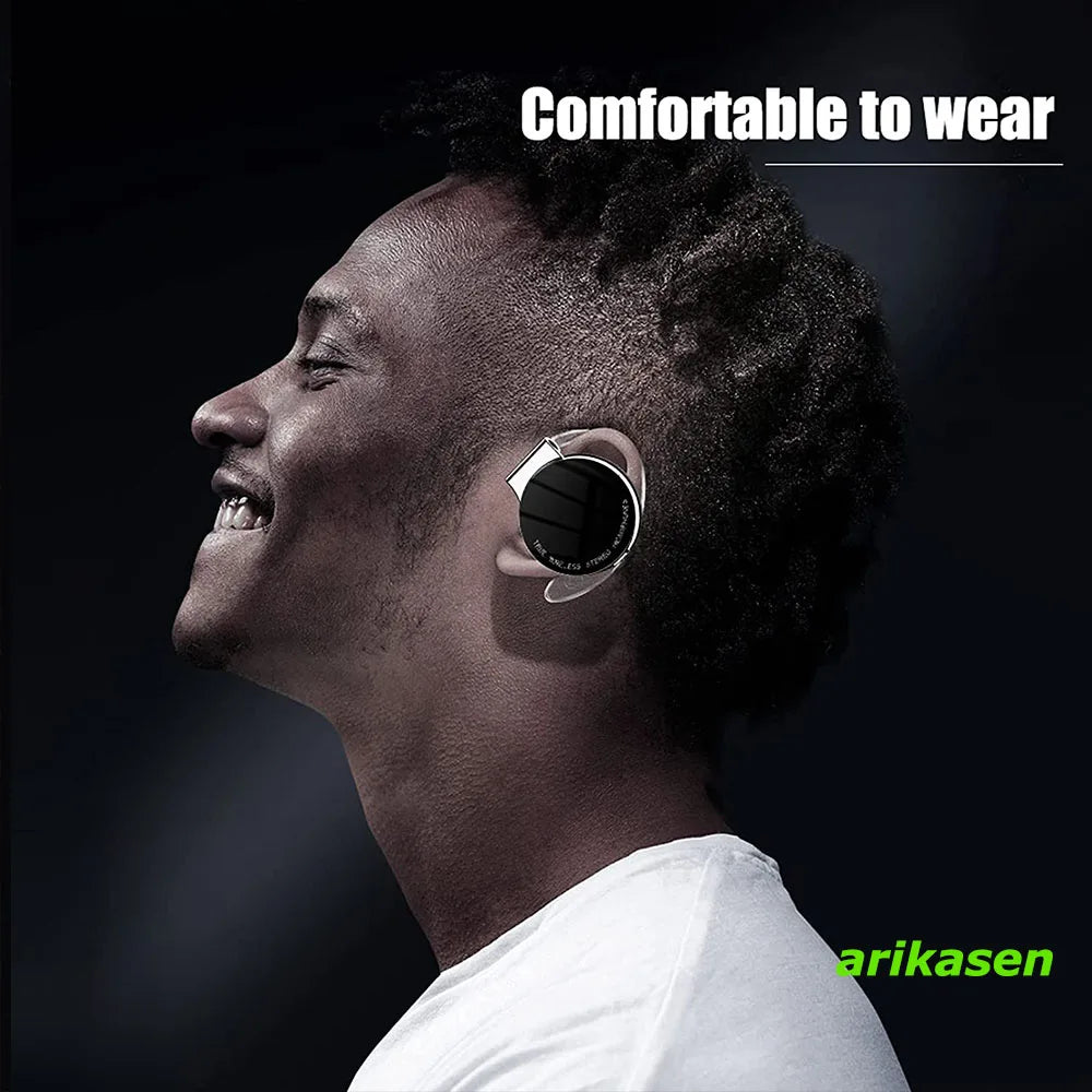 Experience Unmatched Freedom with Open Ear Bluetooth Headphones - Perfect for Running and Workouts!